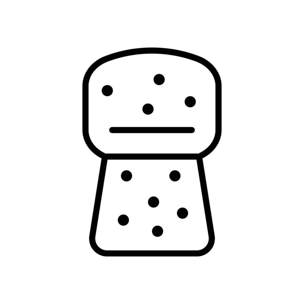cork icon vector design template in white background