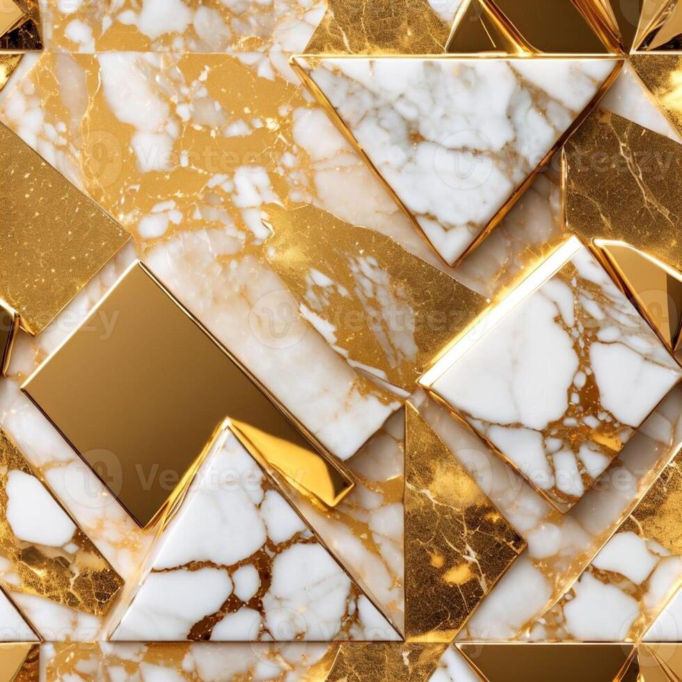 AI generated exture and little blurred background. Golden stone texture. Surface marble photo