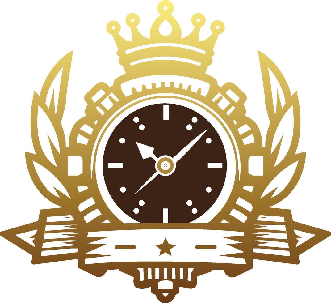 Watch Shop Logo Template Vector