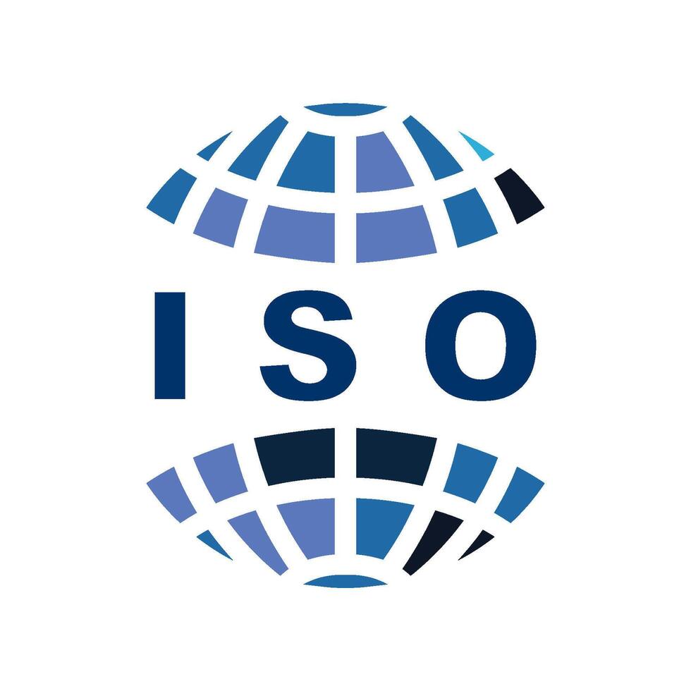 ISO symbol icon vector