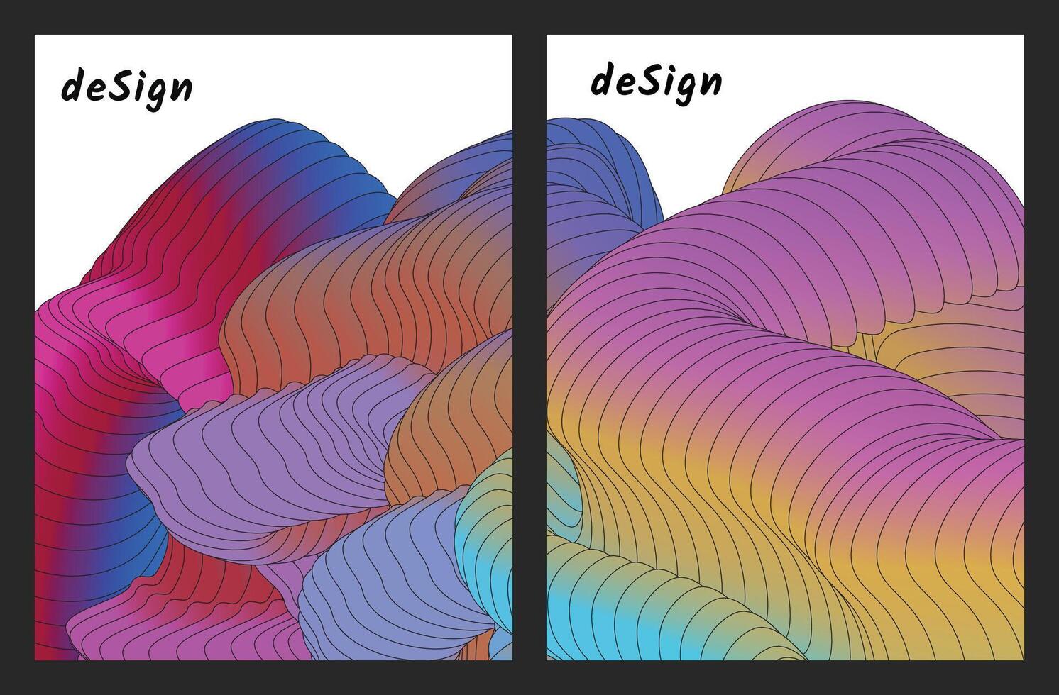 Colorful abstract fluid vector background for cover, social media, poster, flyer, banner