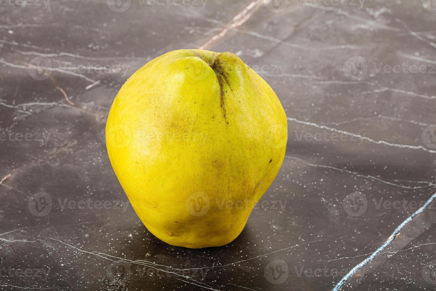 Ripe sweet organic quince fruit photo