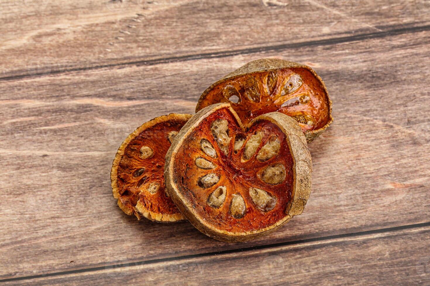 Thai cuisine - dry bael fruit photo