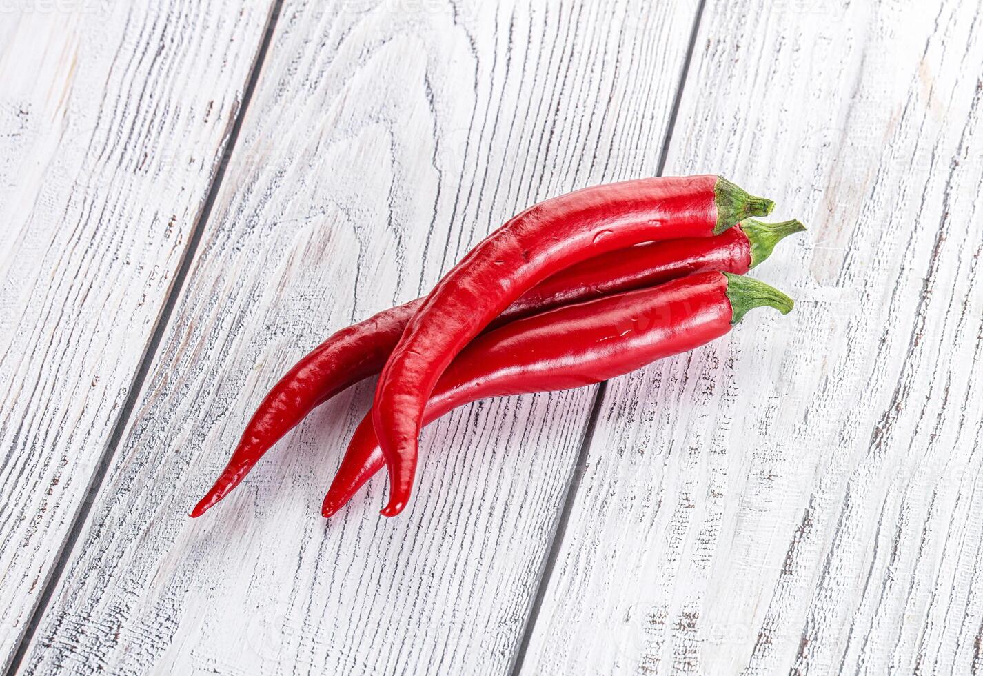 Hot and spicy chili pepper photo