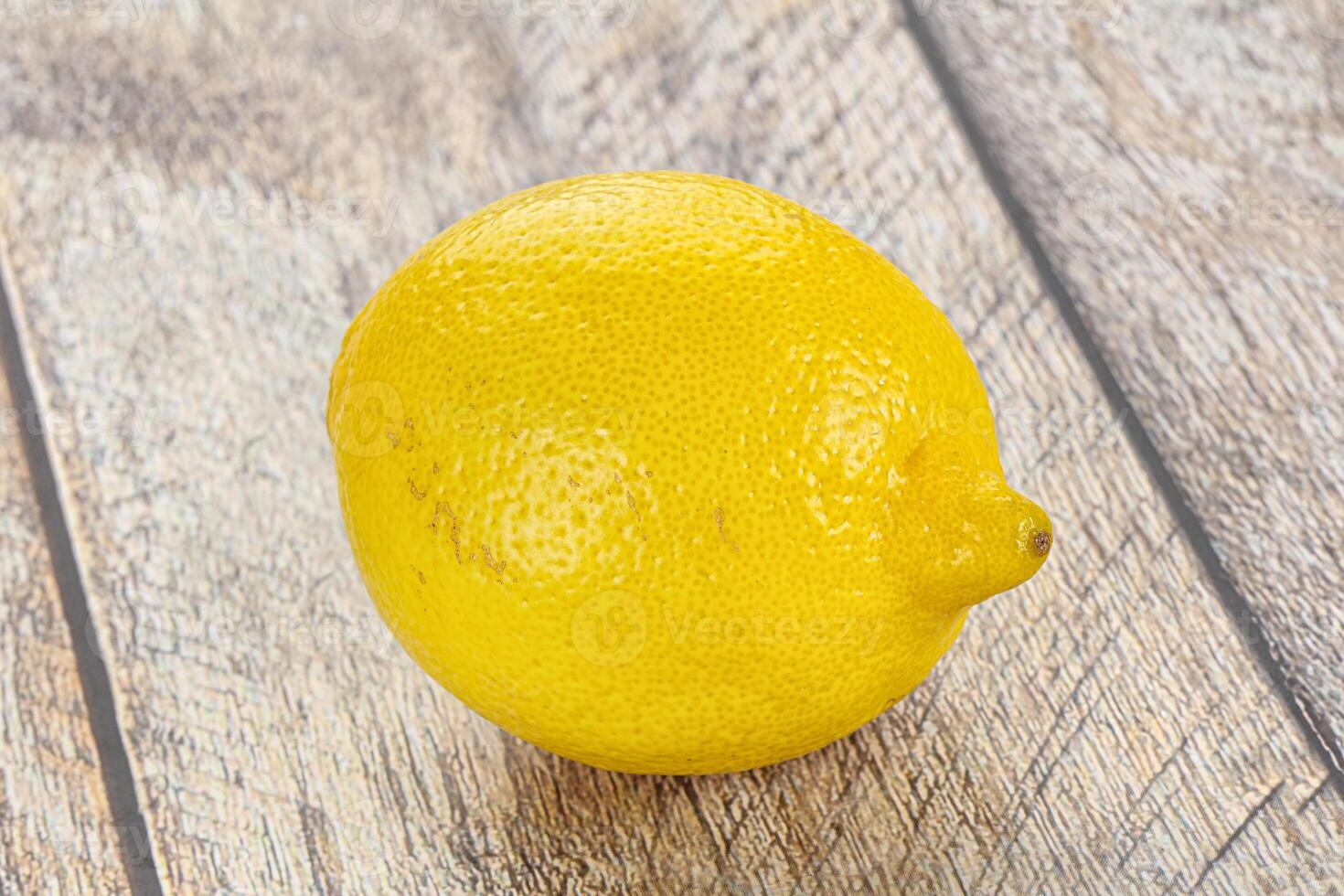 Ripe sour yellow juicy lemon photo