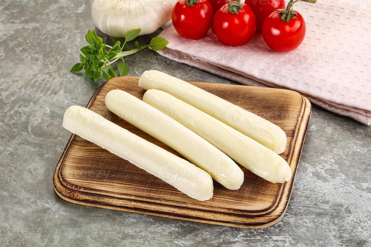 Mozzarella cheese stick heap snack photo