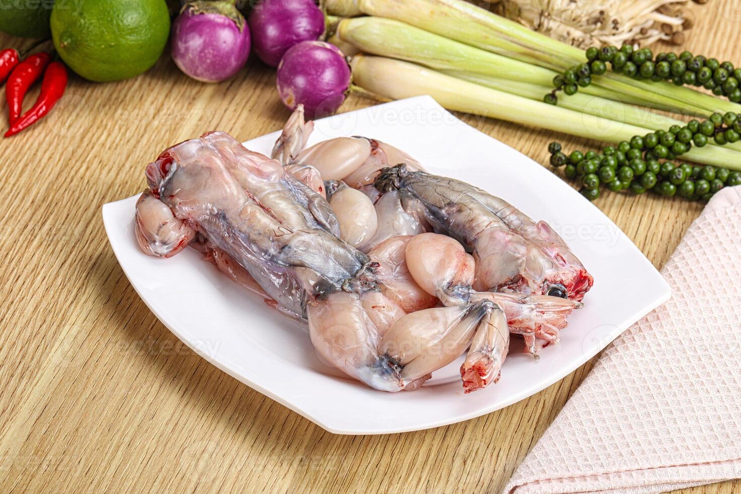 Delicous fresh raw uncooked frog 40168644 Stock Photo at Vecteezy