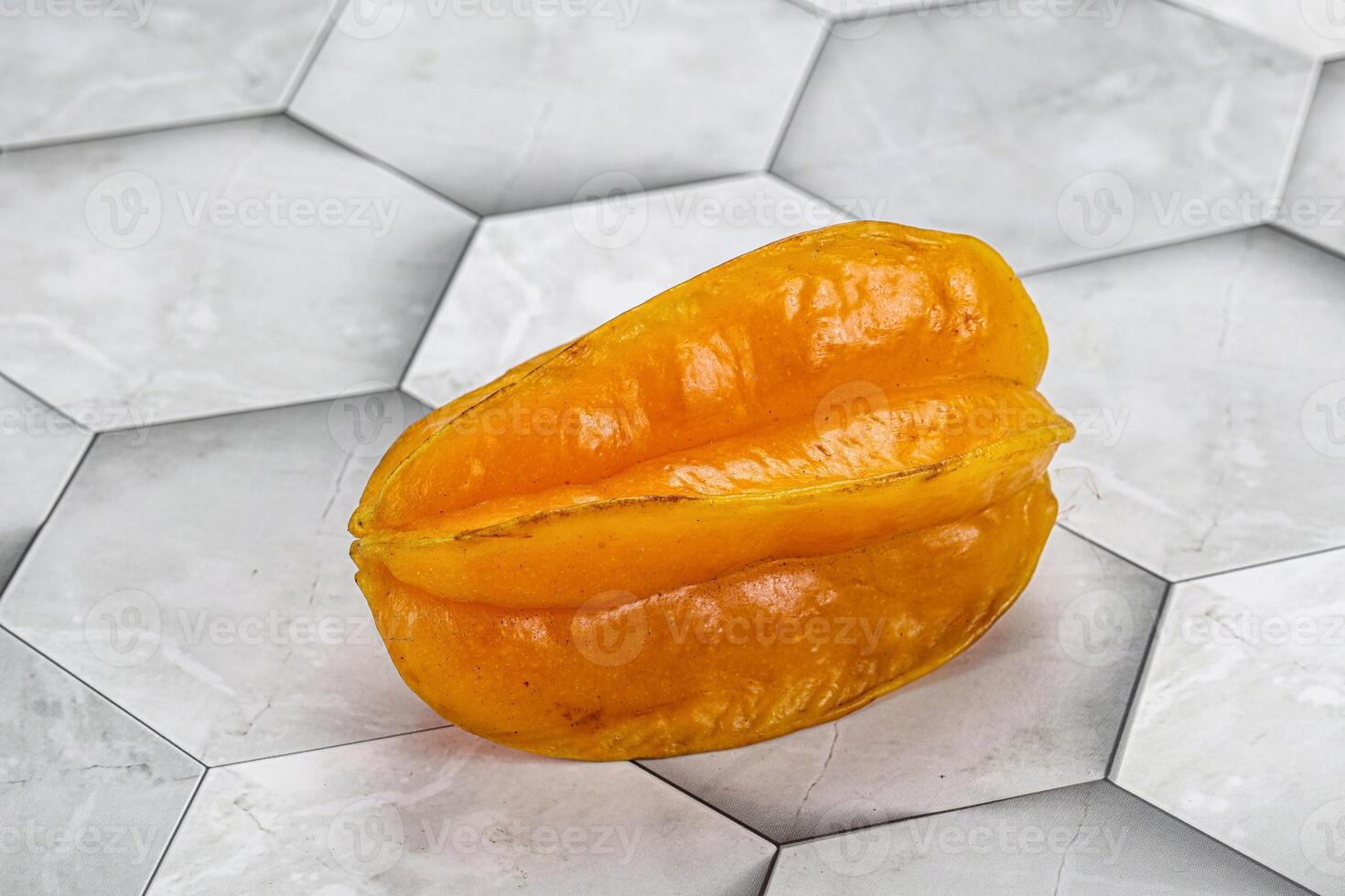 Tropical sweet delicous fruit - carambola photo