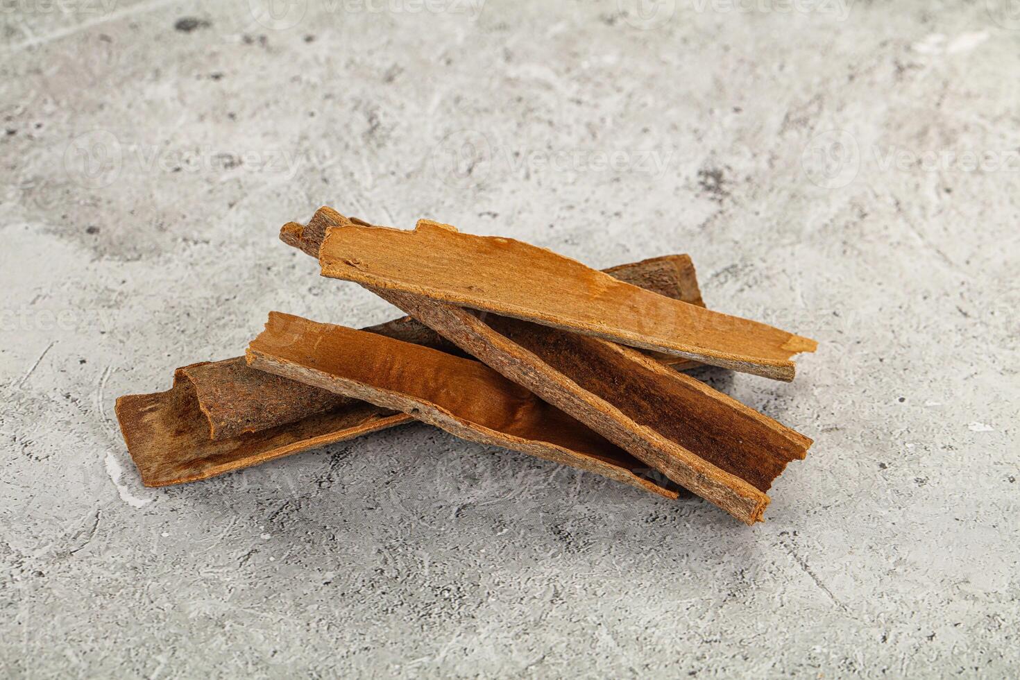 Natural wild organic cinnamon aroma photo