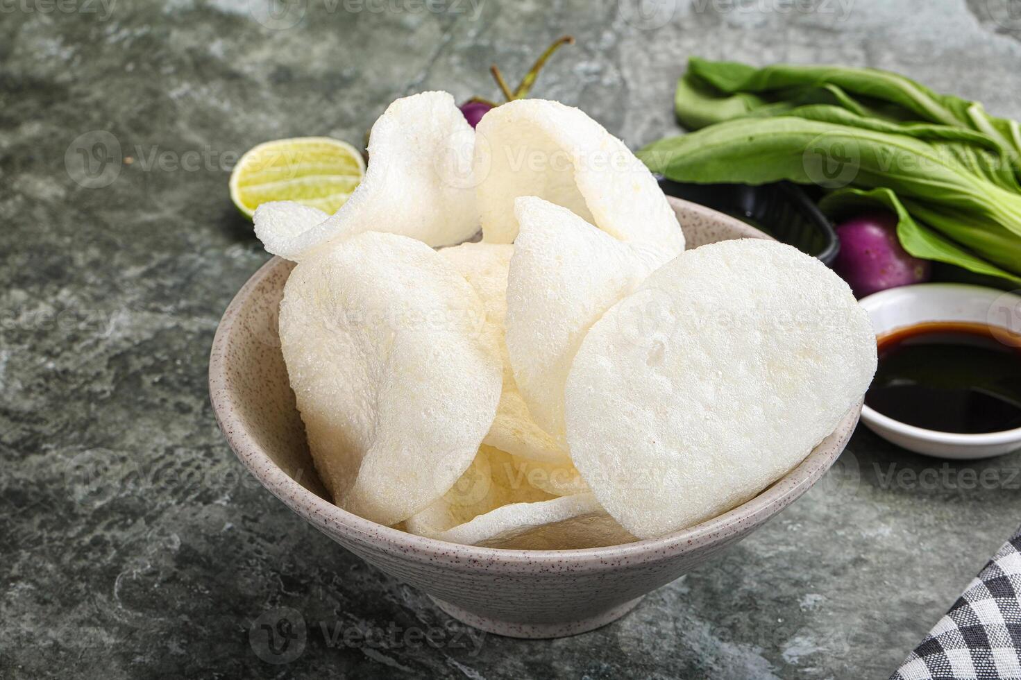 Vietnamese starter appetizer Crab chips 40170056 Stock Photo at Vecteezy