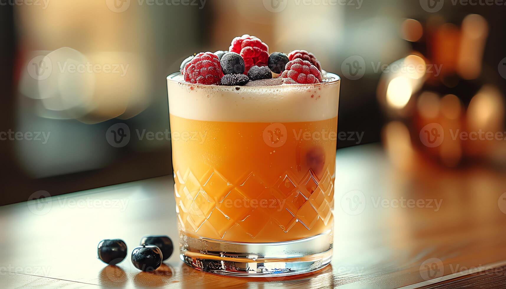AI generated Pictures of delicious and beautiful drinks photo