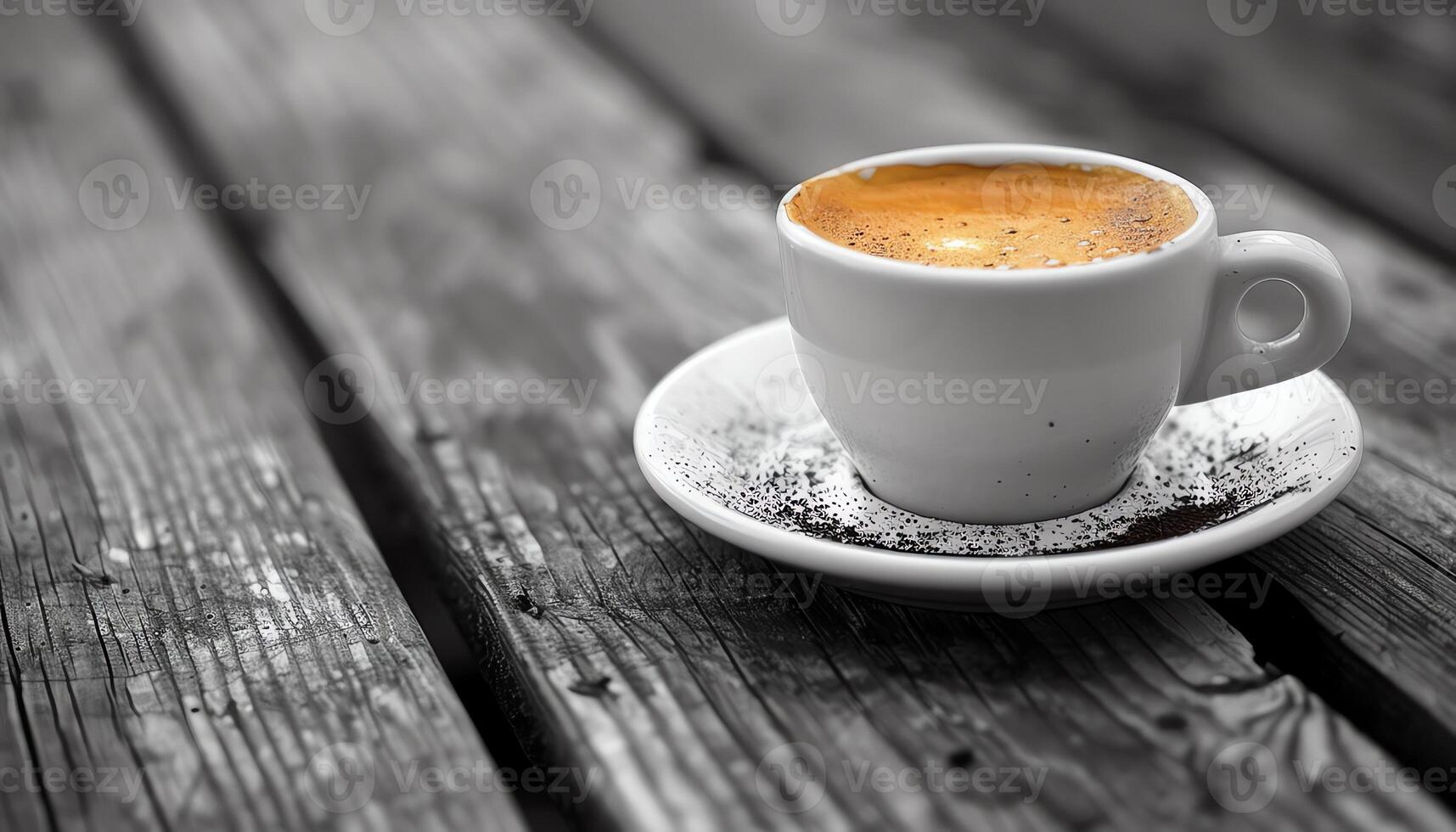 AI generated Coffee background image photo