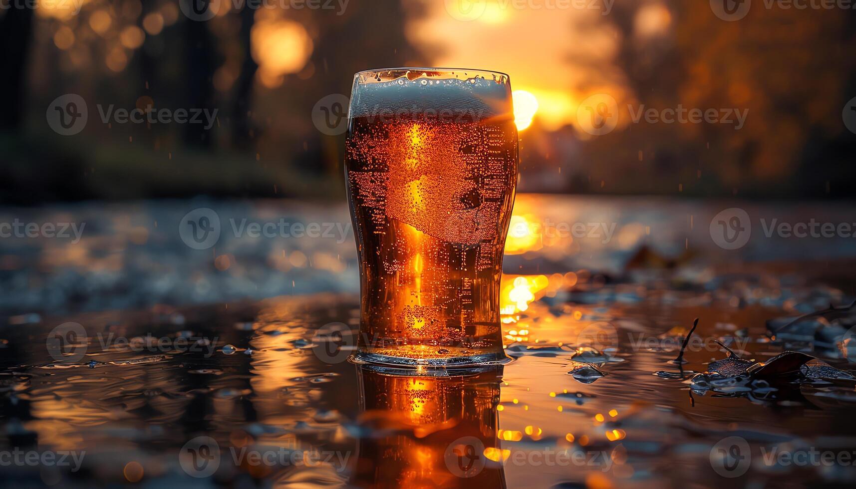 AI generated Pictures of delicious and beautiful drinks photo