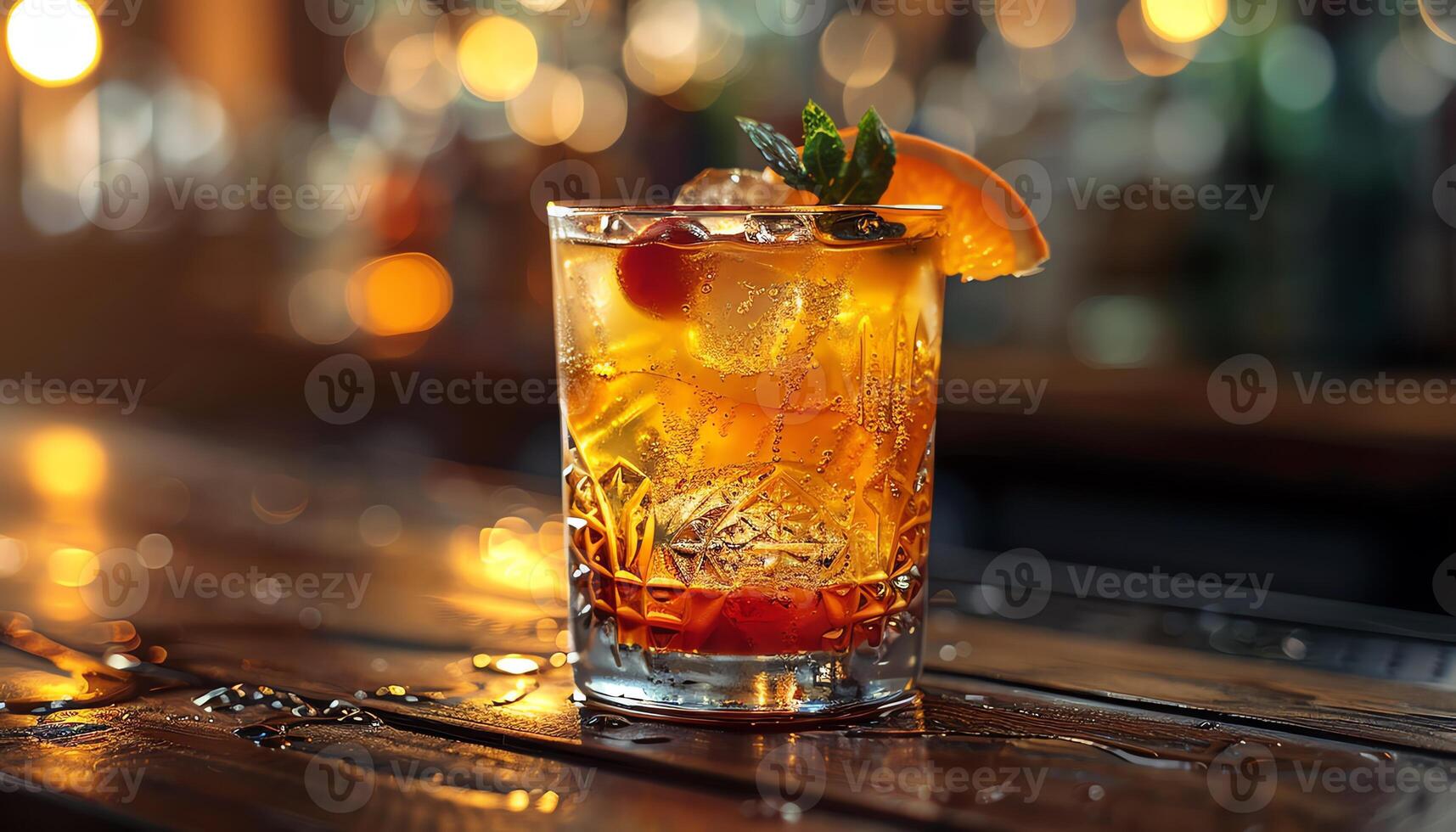 AI generated Pictures of delicious and beautiful drinks photo
