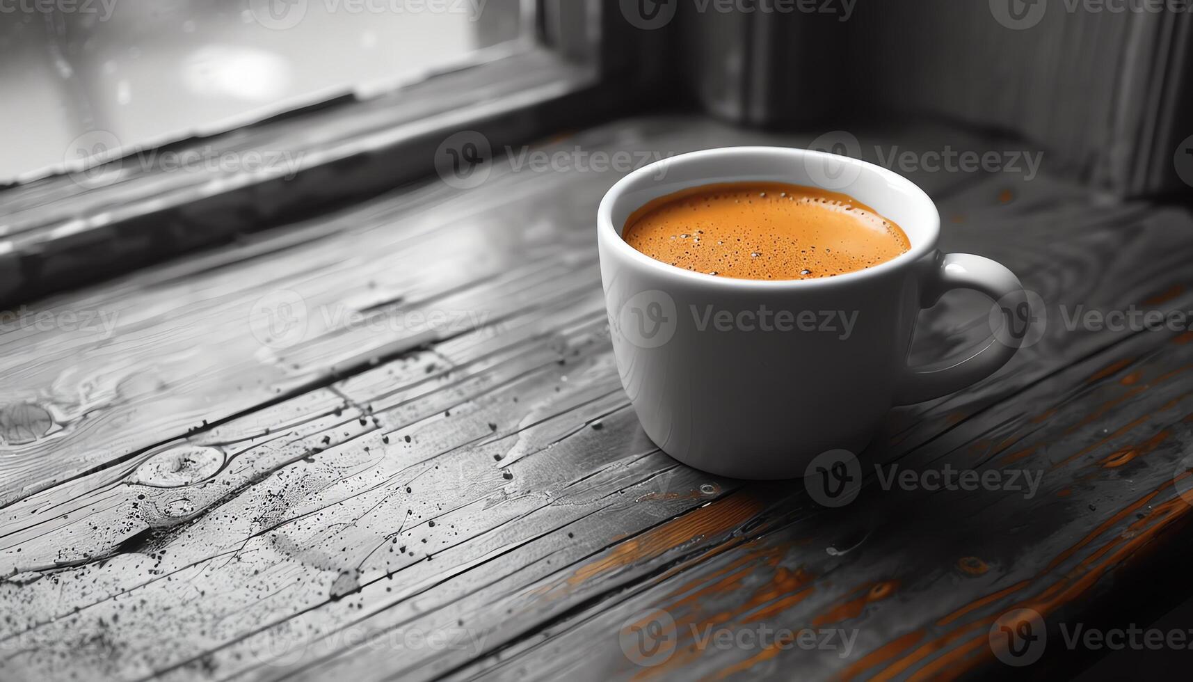 AI generated Coffee background image photo