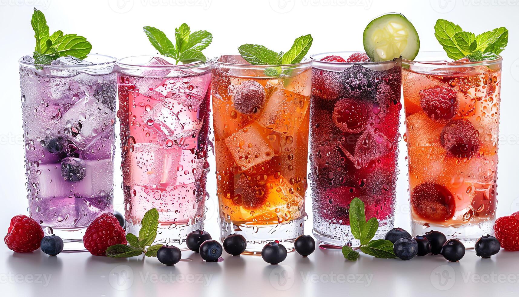 AI generated Pictures of delicious and beautiful drinks photo