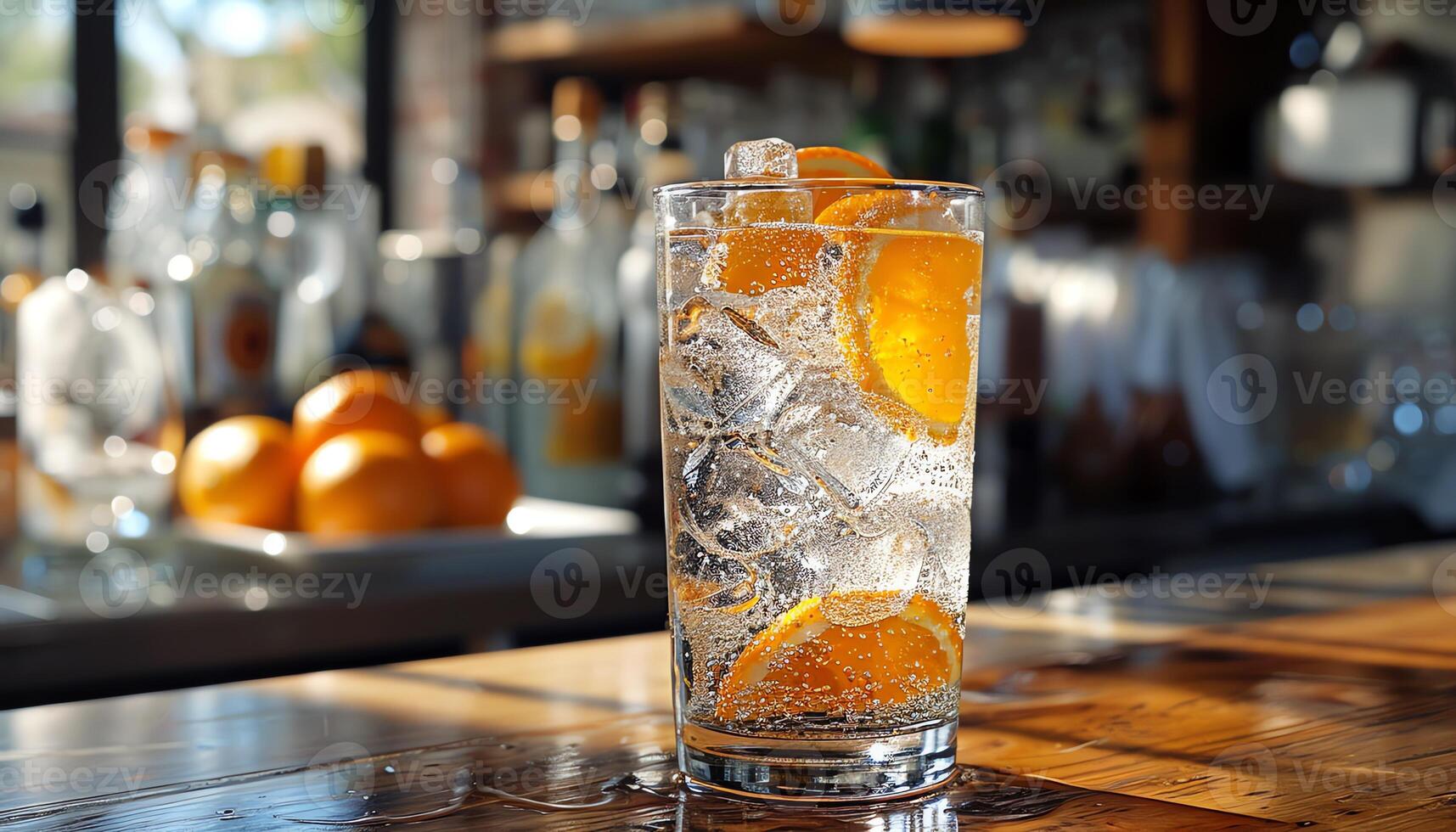 AI generated Pictures of delicious and beautiful drinks photo