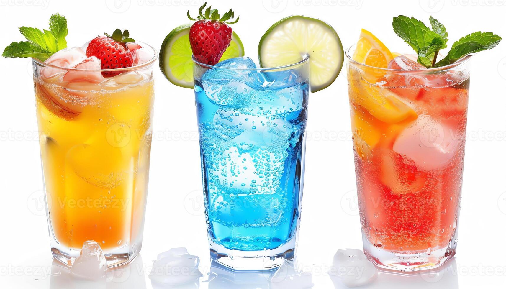 AI generated Pictures of delicious and beautiful drinks photo