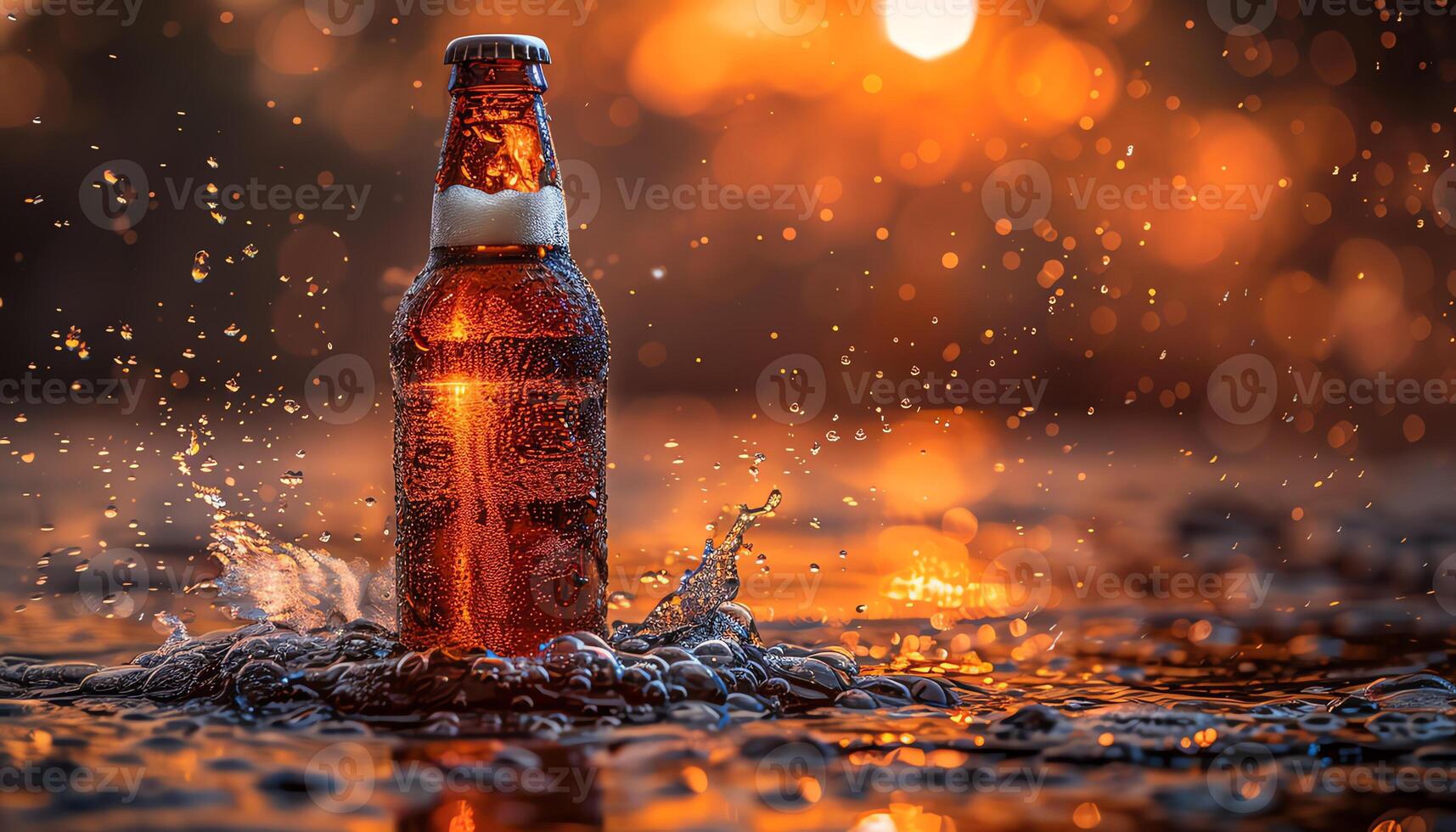 AI generated Pictures of delicious and beautiful drinks photo