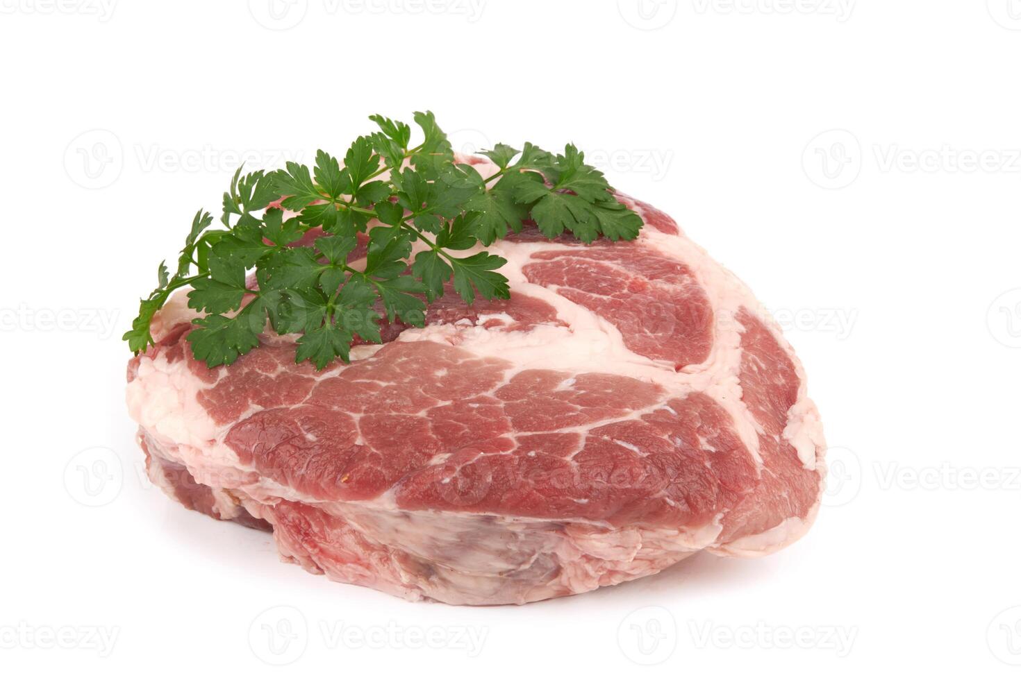 carne en blanco foto