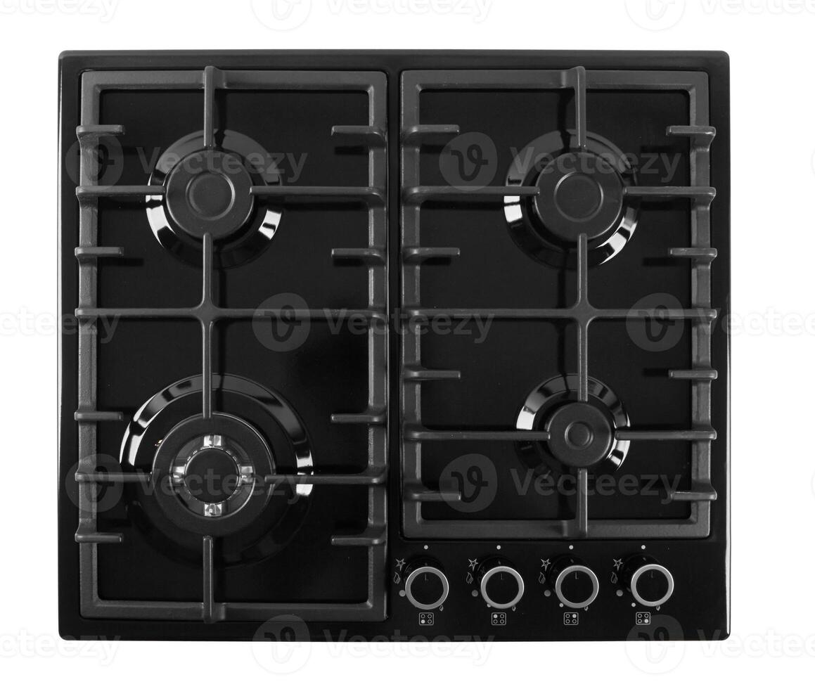 Gas stove isolated photo