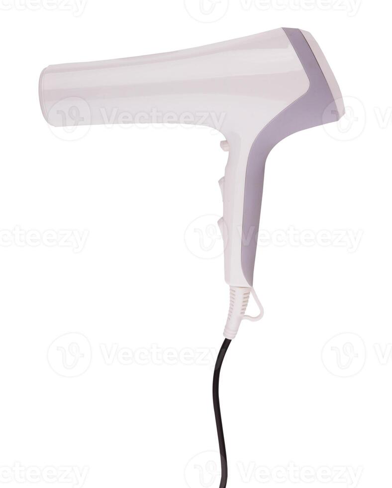 Hair dryer isolated photo