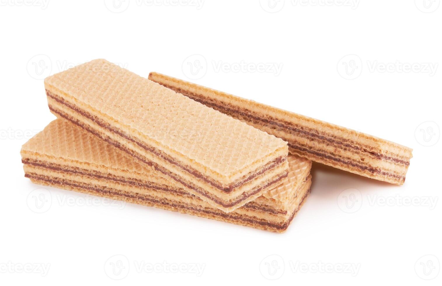 wafers on white photo