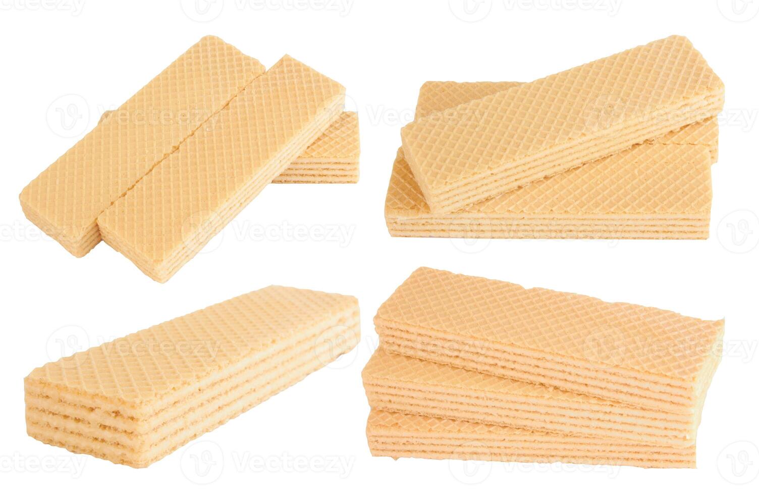 wafers on white photo