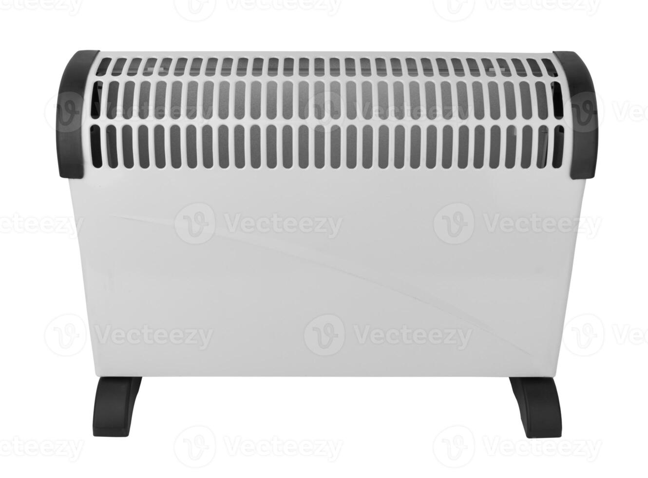 Electric convector isolated photo