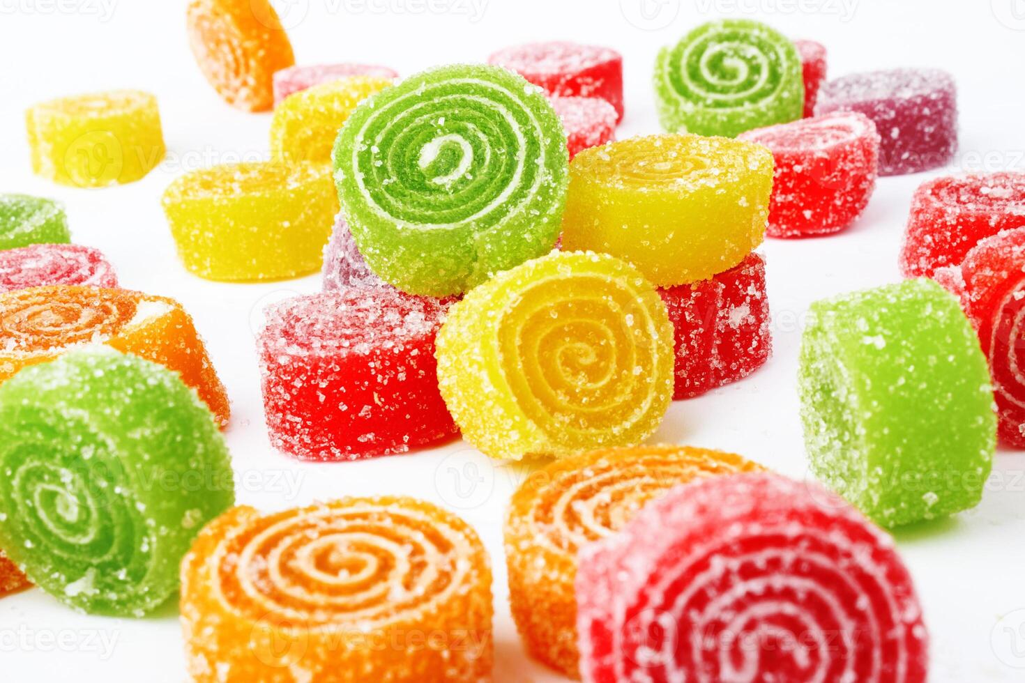 Colorful candy background photo