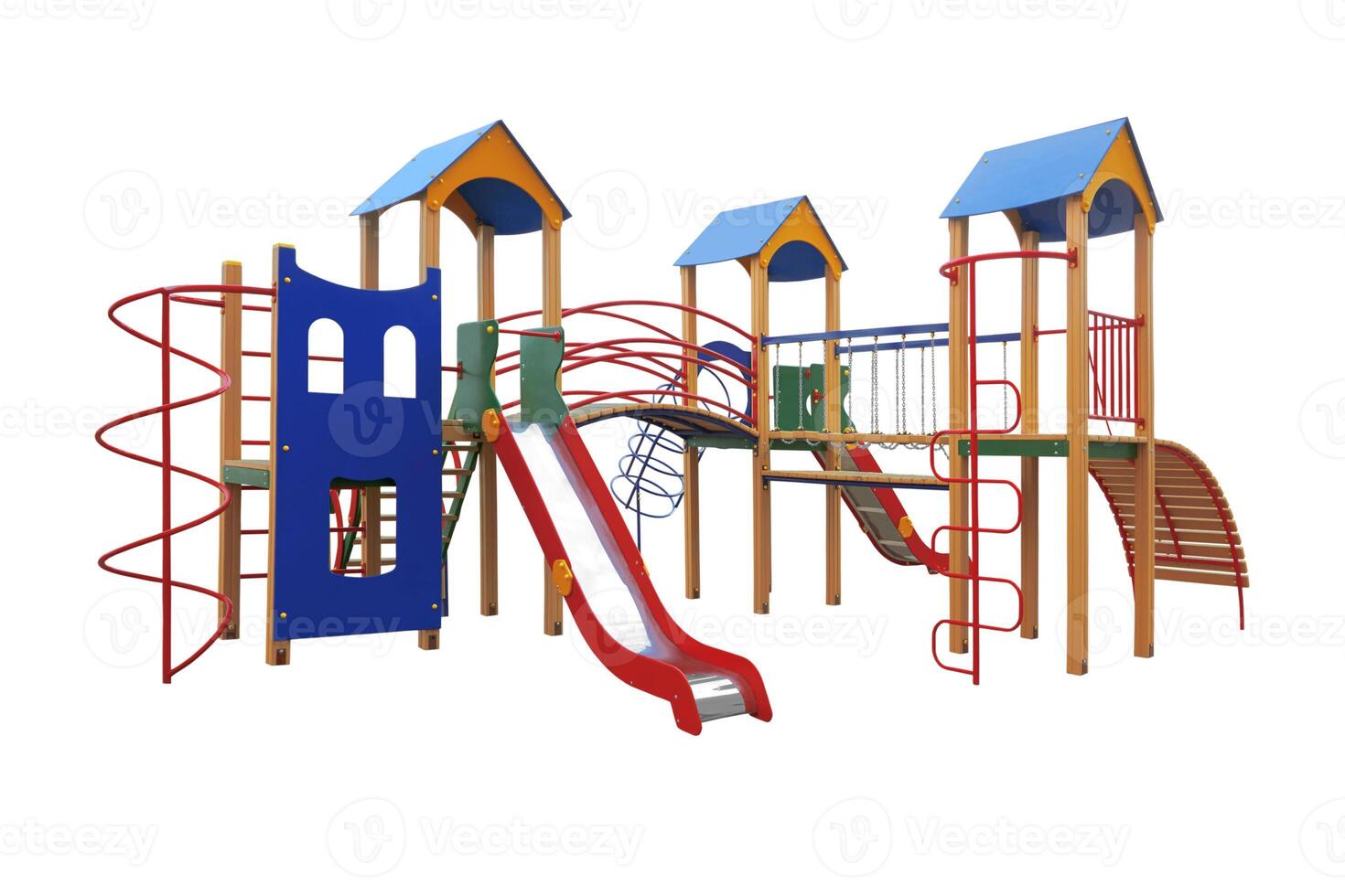 playground on white photo