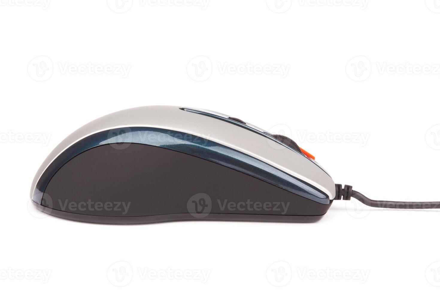 computer mouse on white photo