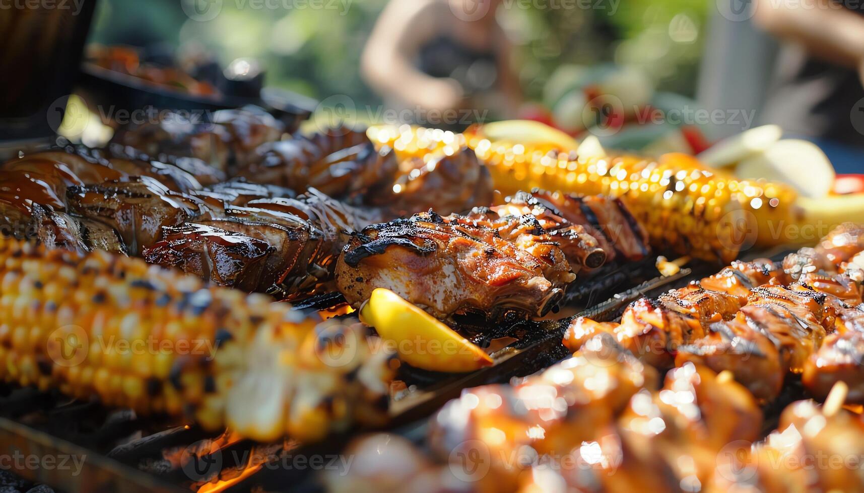 ai generado atractivo comida imágenes foto