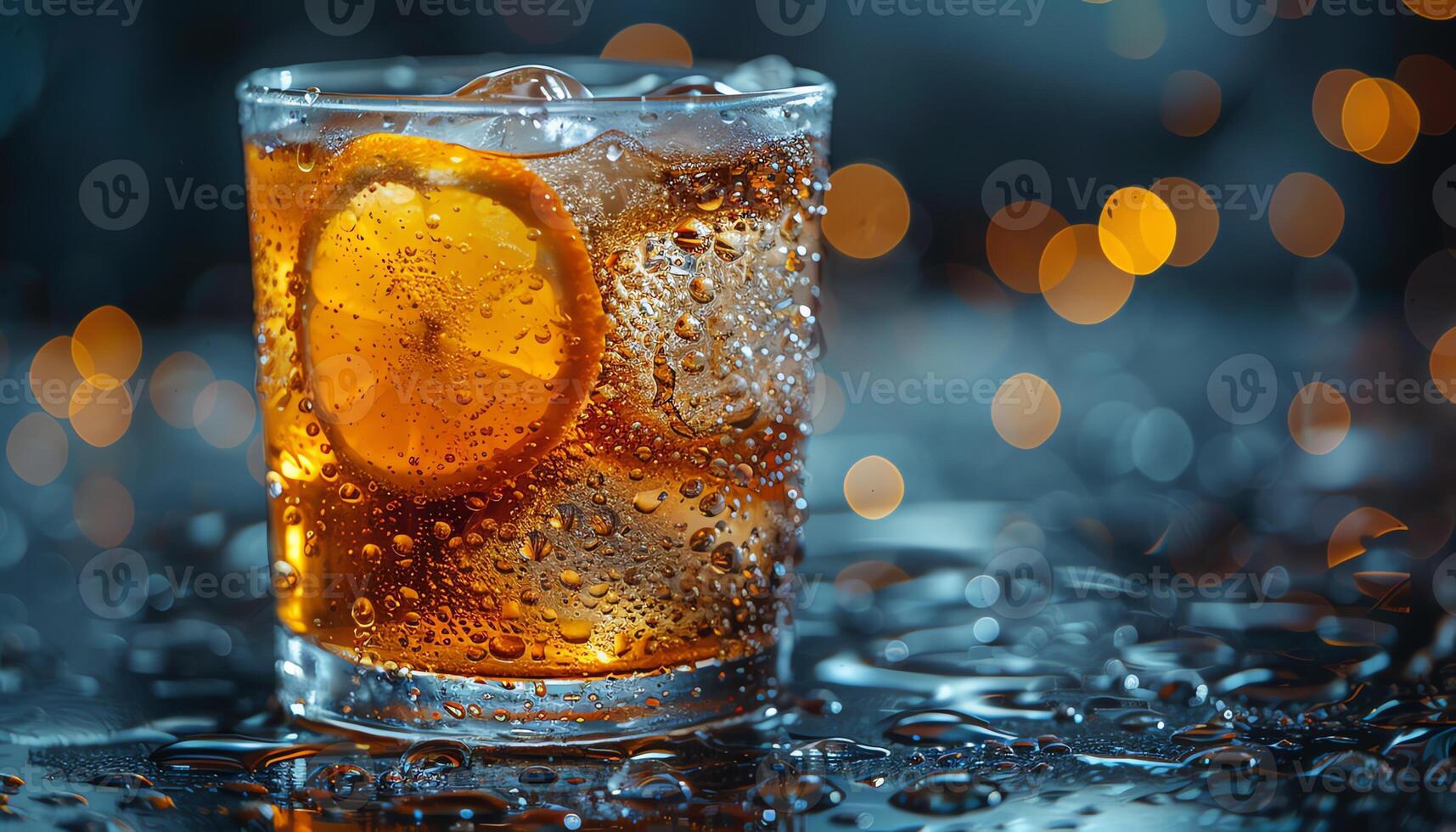 AI generated Pictures of delicious and beautiful drinks photo