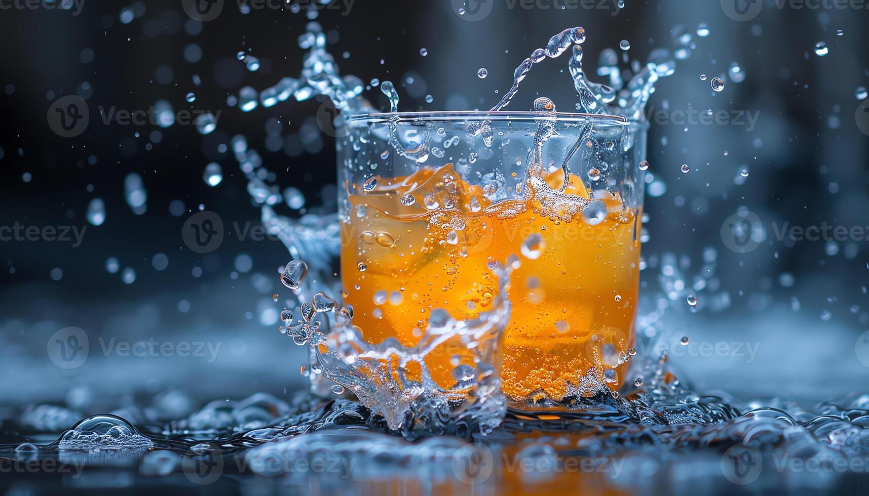 AI generated Pictures of delicious and beautiful drinks photo