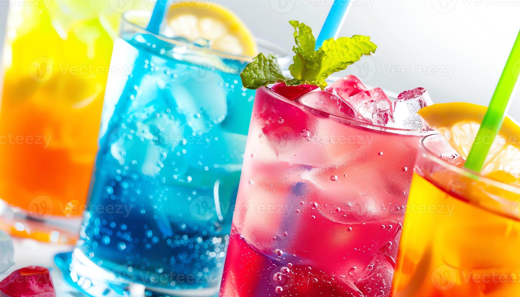 AI generated Pictures of delicious and beautiful drinks photo