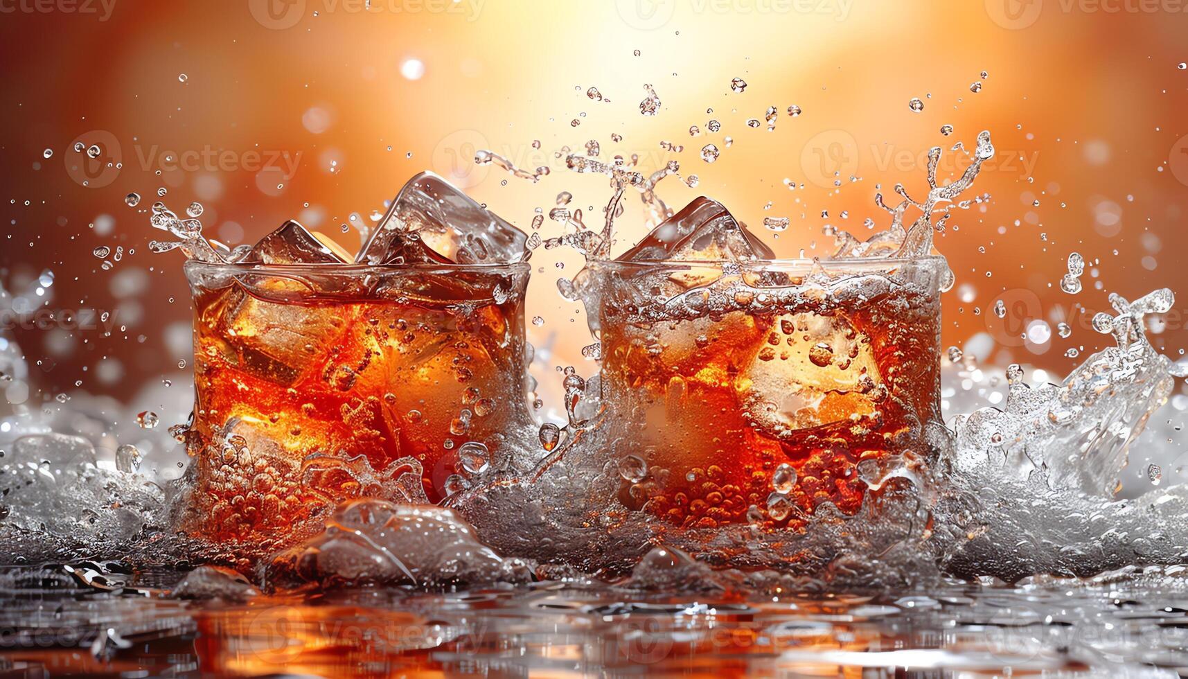 AI generated Pictures of delicious and beautiful drinks photo