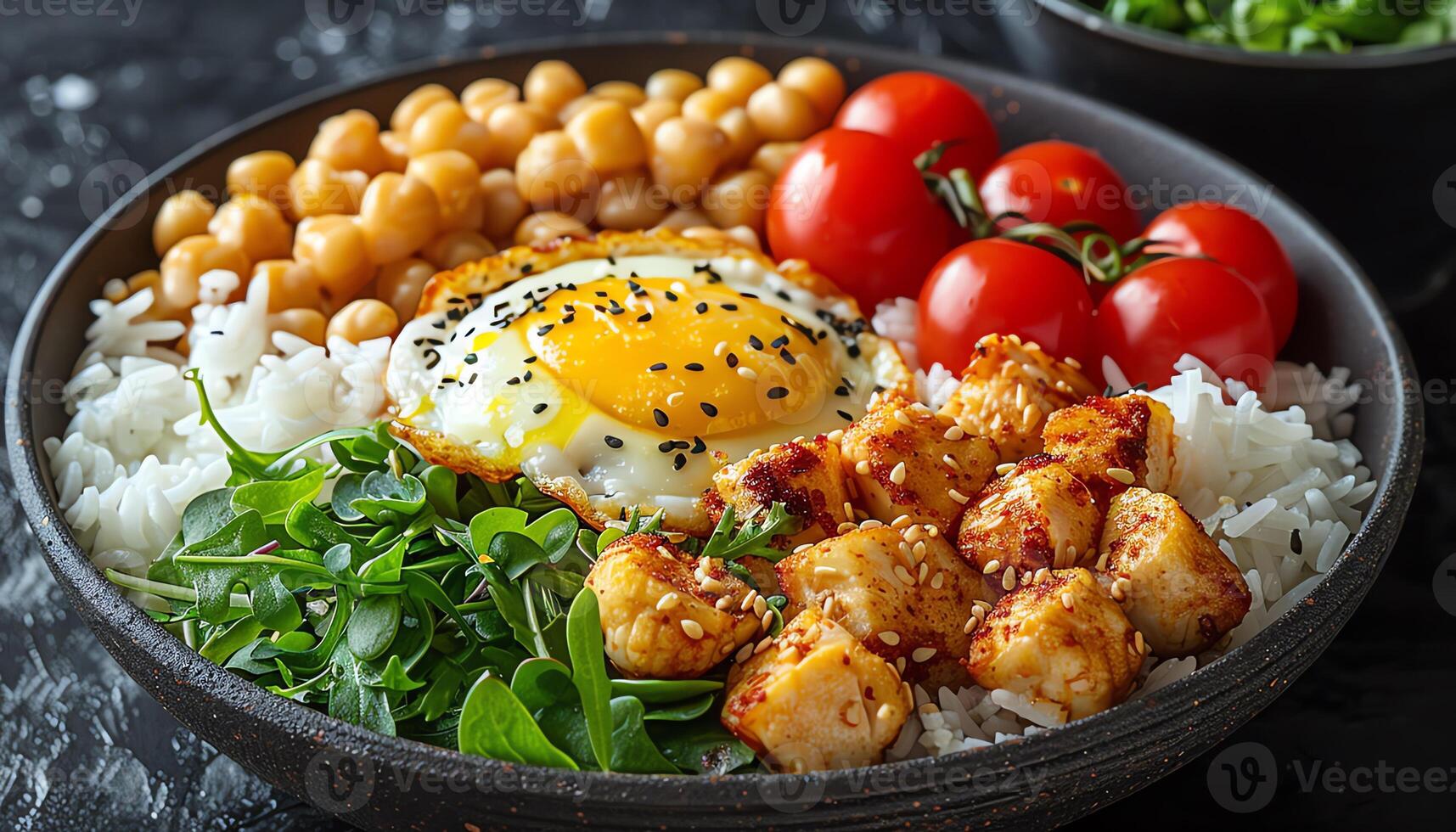 AI generated Attractive food images photo