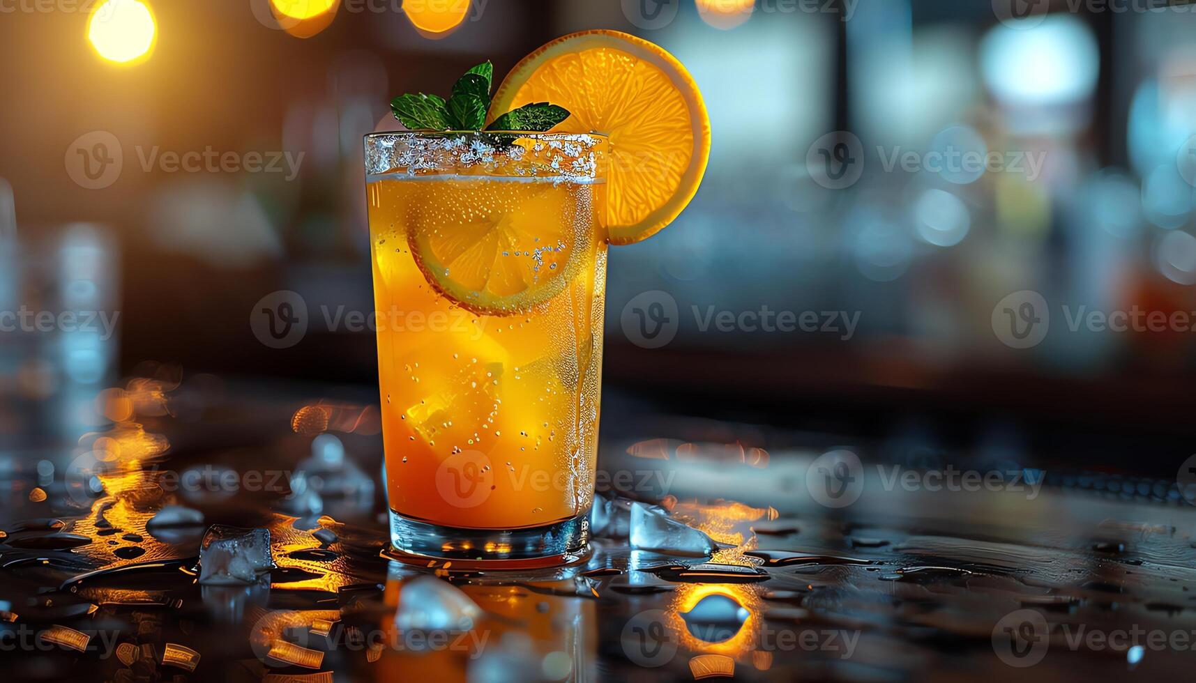 AI generated Pictures of delicious and beautiful drinks photo