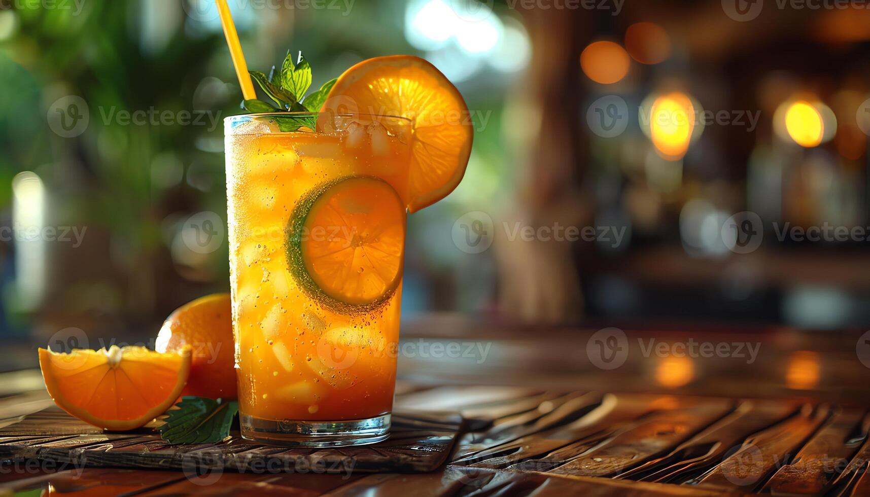 AI generated Pictures of delicious and beautiful drinks photo