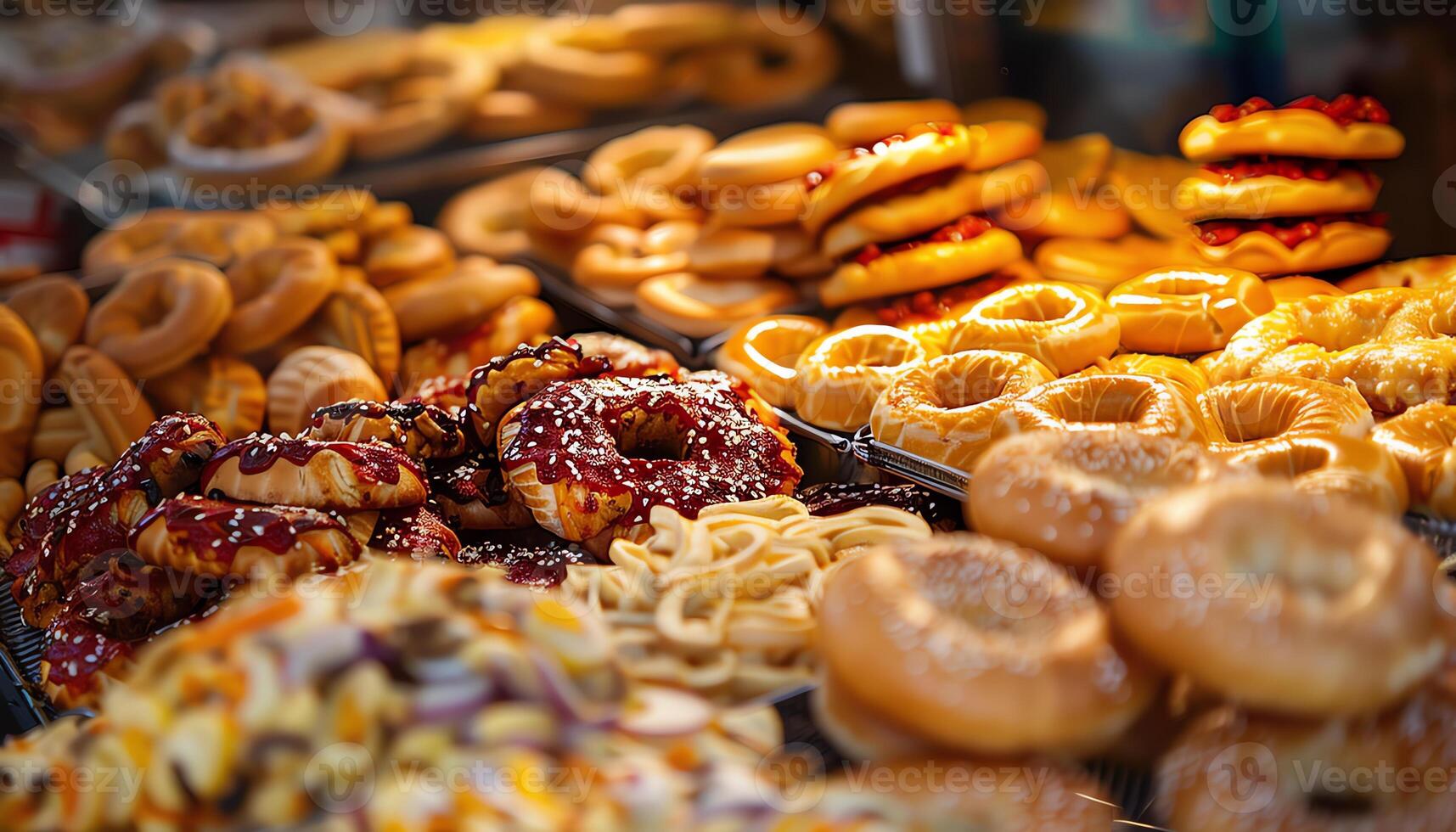 ai generado atractivo comida imágenes foto