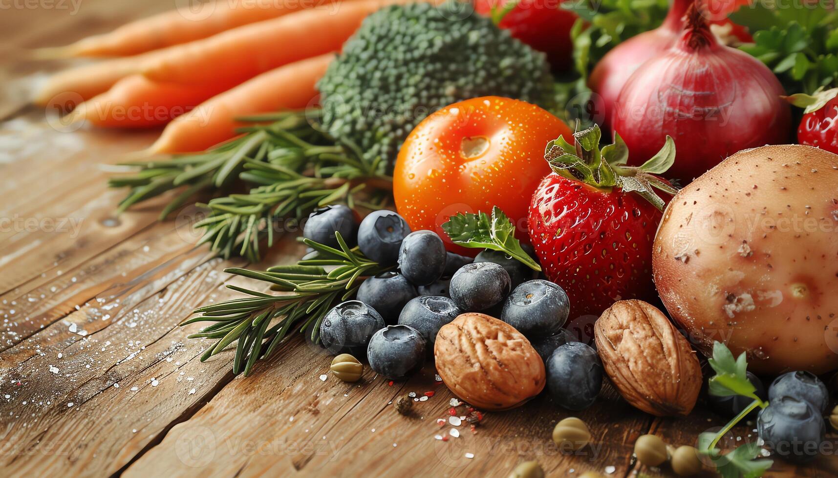AI generated Attractive food images photo