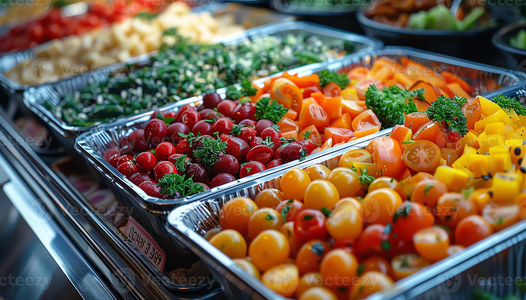 ai generado atractivo comida imágenes foto