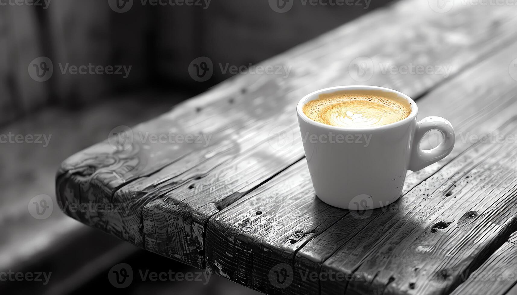 AI generated Coffee background image photo