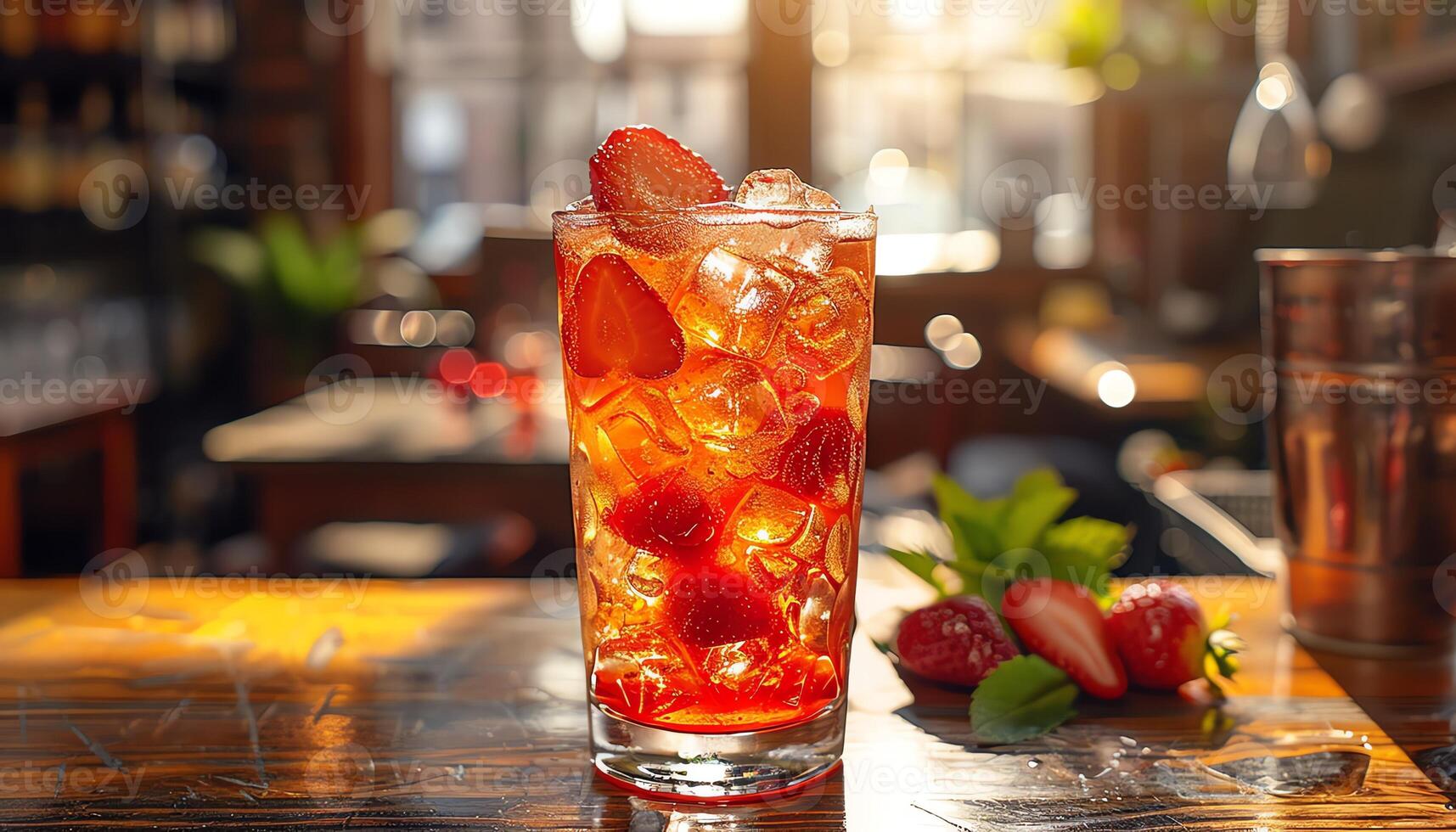 AI generated Pictures of delicious and beautiful drinks photo