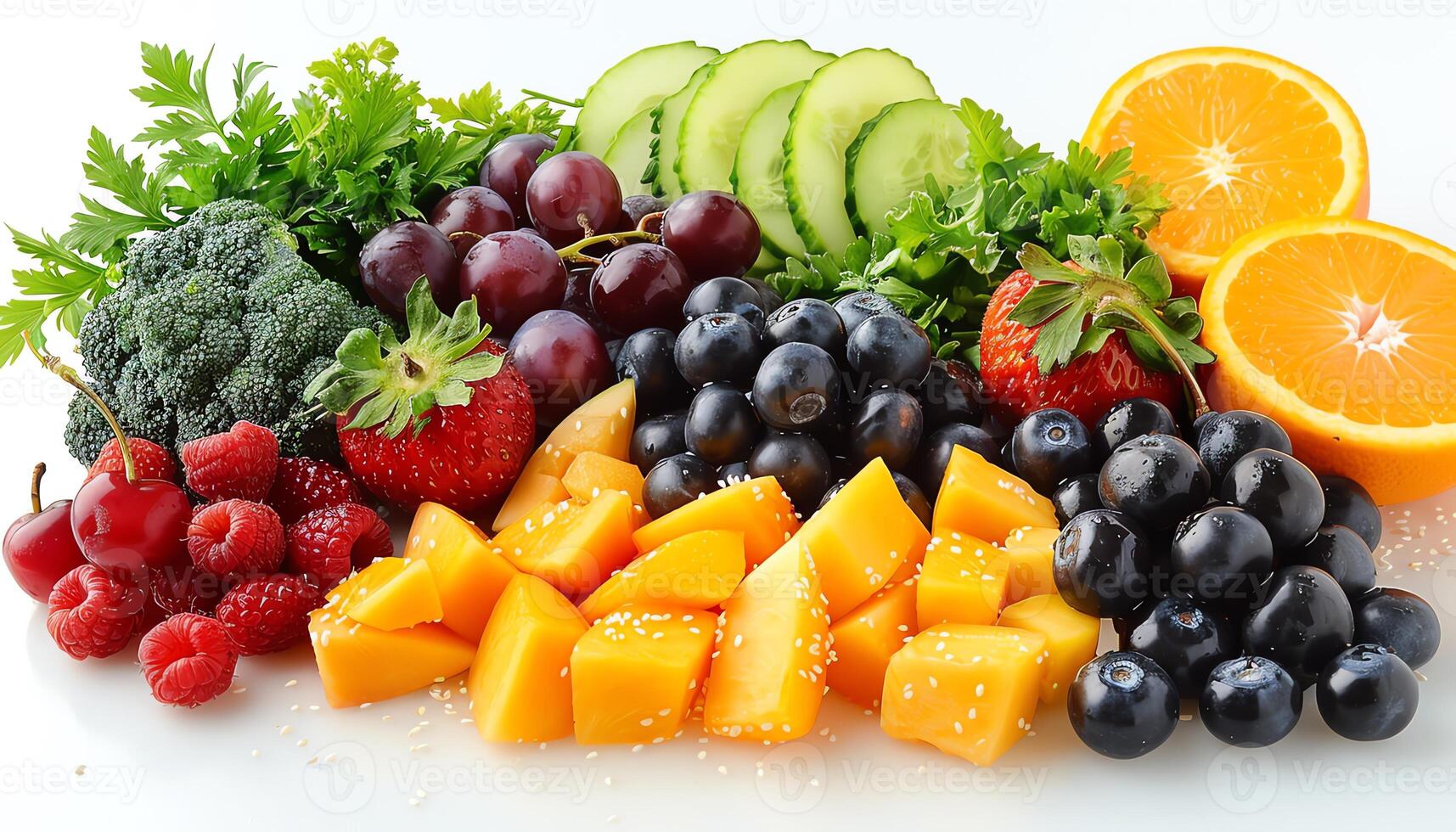 AI generated Attractive food images photo
