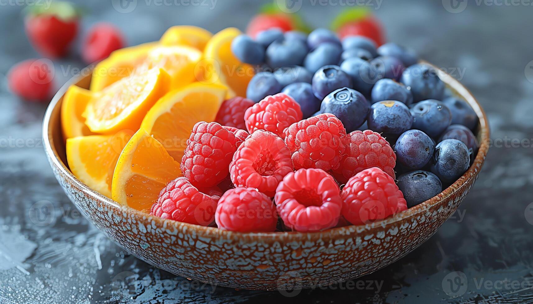 ai generado atractivo comida imágenes foto