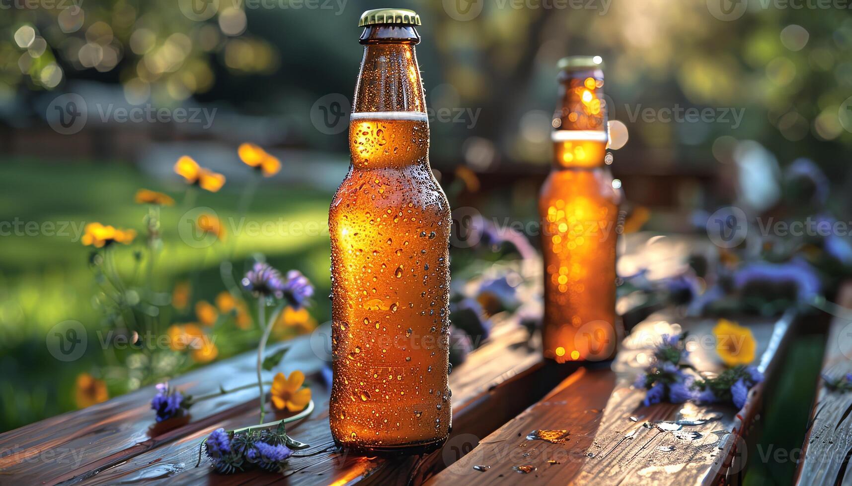 AI generated Pictures of delicious and beautiful drinks photo