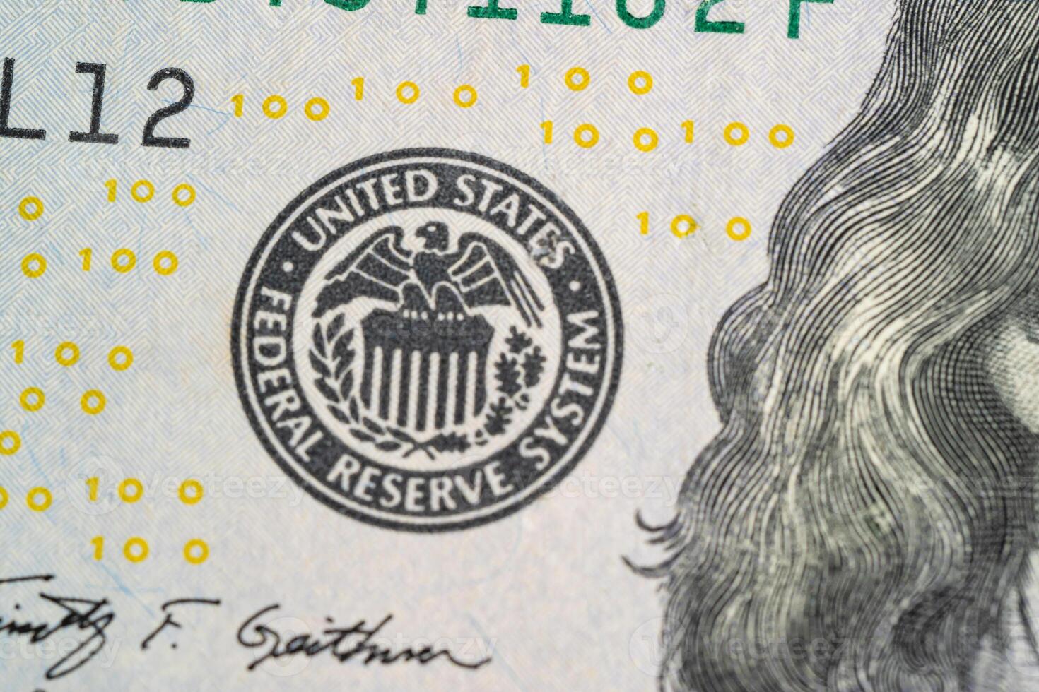 The Federal Reserve System, the central banking system of the United States of America. photo