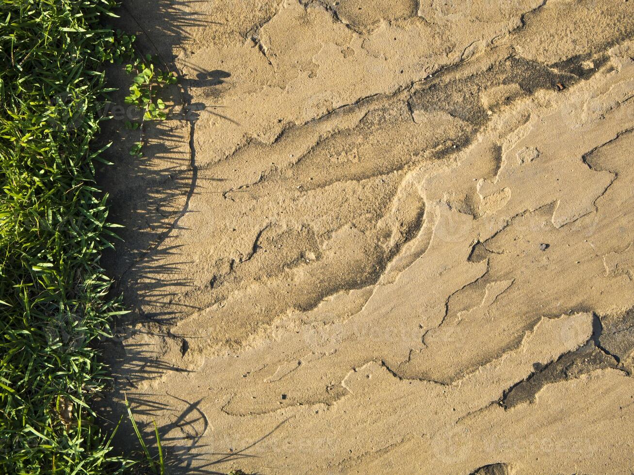 Stone slabs floor photo